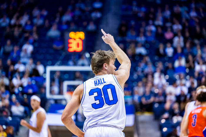 Dallin Hall BYU Basketball